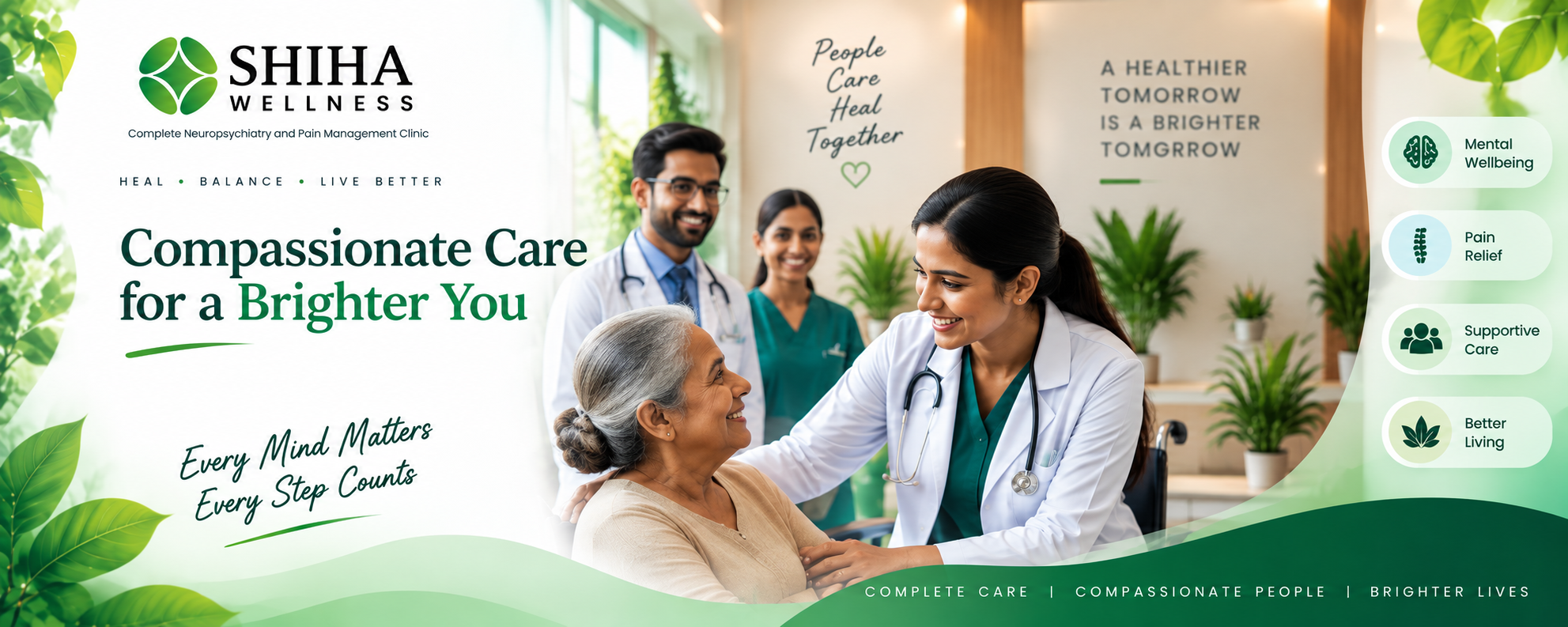 SHIHA Wellness - Compassionate care for healthier minds, better comfort and better living.